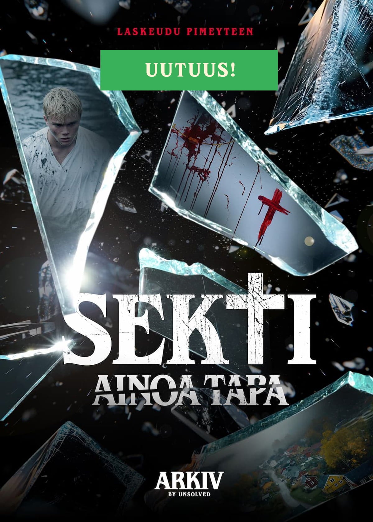 Sekti – Ainoa tapa, Arkiv by Unsolved: valokuvia ja veitsi särkyneen lasin takana. UUTUUS!